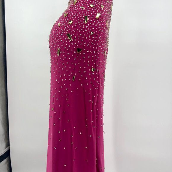 Vintage Gorgeous Formal Event Maxi Gown Pink 0 - Picture 7 of 14